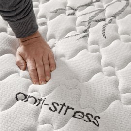 Antistress Memory Foam Mattress with Carbon Fibres & Viscotex®